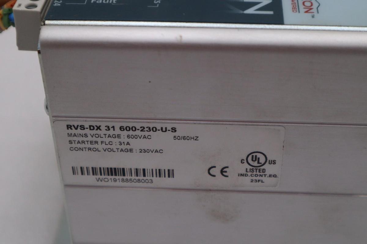 Used SOLCON RVS-DX 31 600-230-U-S / RVSDX31600230US 50/60Hz - STOCK H793C
