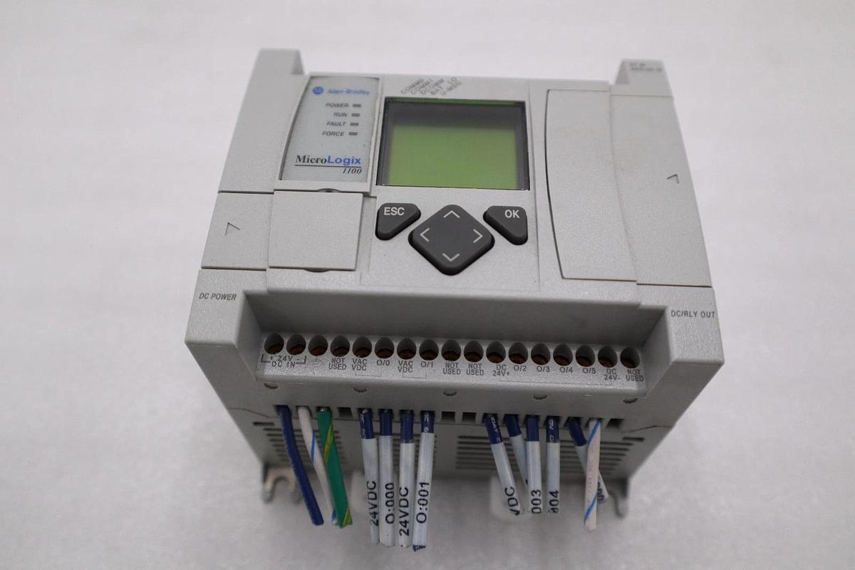 Used Allen Bradley 1763-L16BBB Ser B PROGRAMMABLE CONTROLLER - STOCK 3100CC