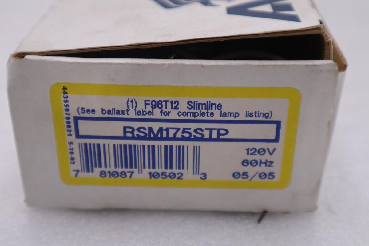 Used ADVANCE BALLASTS RSM175STP STOCK #G-72B