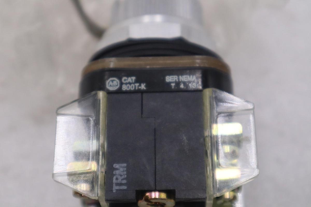 Allen Bradley 800T-K Industrial Switch - STOCK 6056