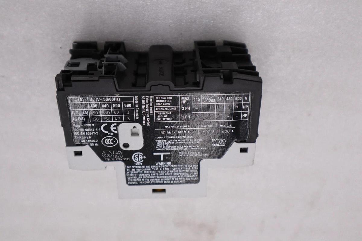 Used NEW Eaton XTPR6P3BC1 PKZM0-6.3 Manual Motor Control Circuit Breaker #H245A