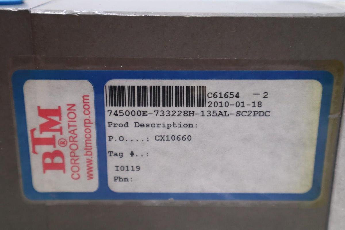 BTM CORP 745000E-733228H-135AL-SC2PDC STOCK #2950