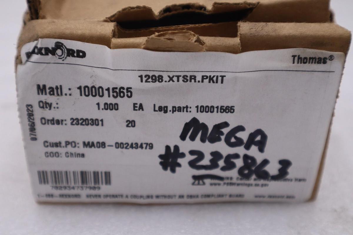 Rexnord 1298.XTSR.PKIT Hardware Kit - NEW IN BOX - STOCK GF1272