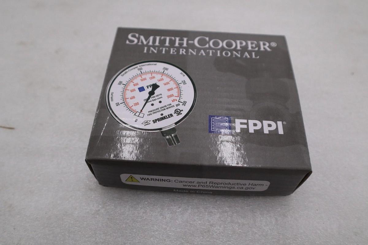 LOT OF 5 - FPPI 11-552-00 Fire Sprinkler Protection Air Gauge - STOCK GF92A