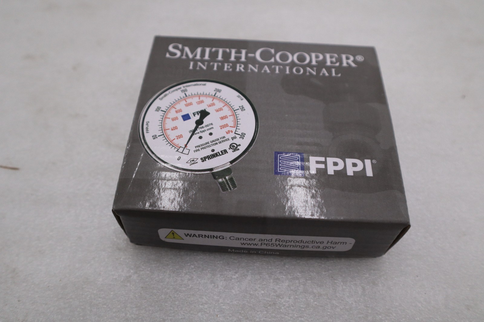 LOT OF 5 - FPPI 11-552-00 Fire Sprinkler Protection Air Gauge - STOCK GF92A