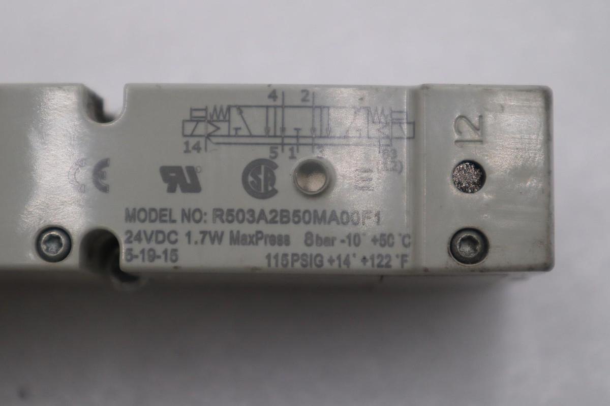 Used Numatics R503A2B50MA00F1 Solenoid Valve STOCK H1204A