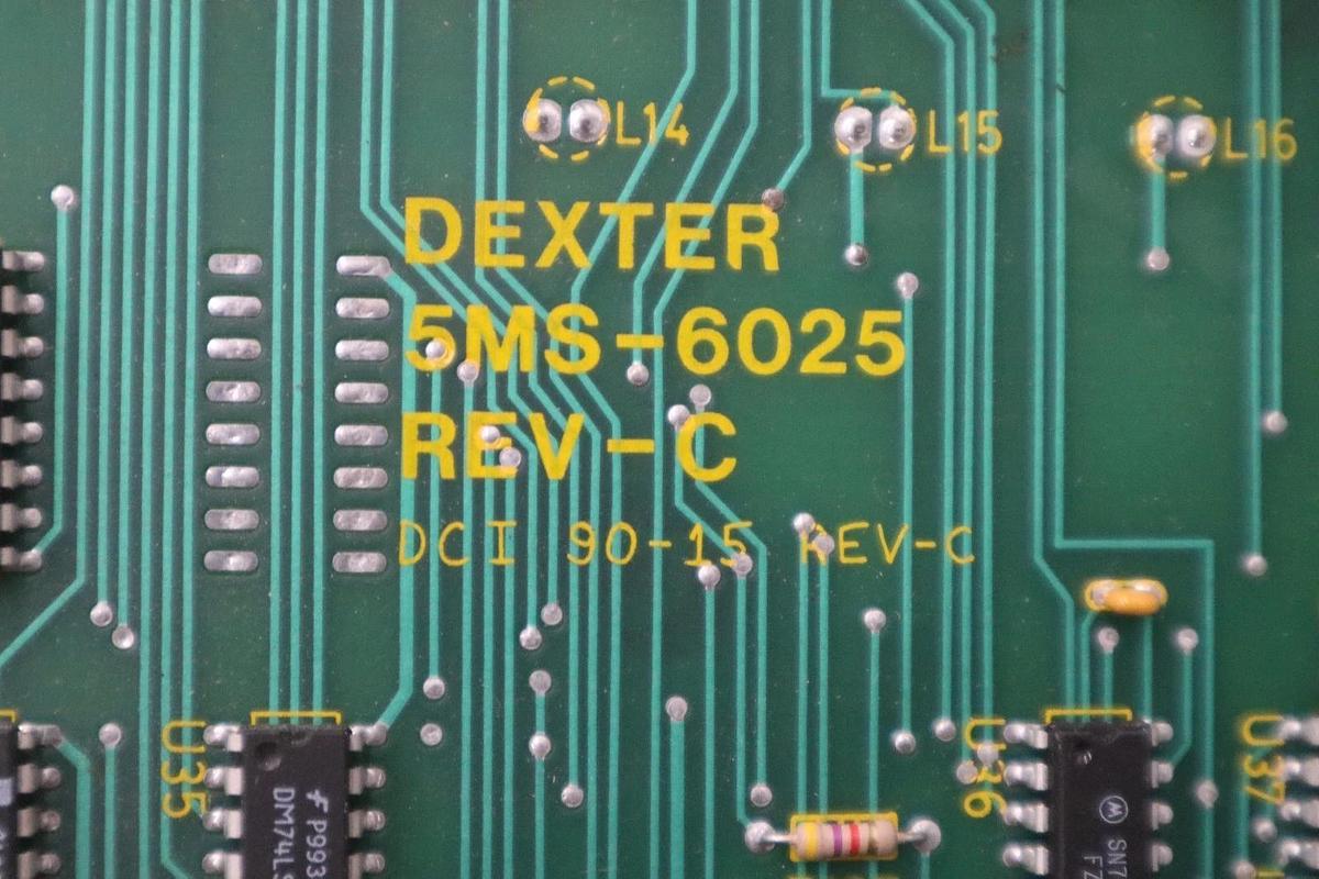 Used DEXTER LAWSON 5MS-6025 CONTROL BOARD - STOCK GF669