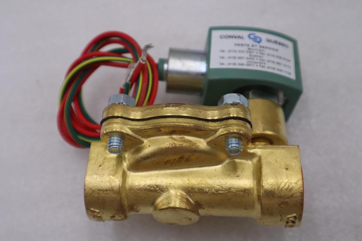 Asco 8210G003 Solenoid Valve 3/4in Npt 120v-ac Red Hat Solenoid - STK GF533A