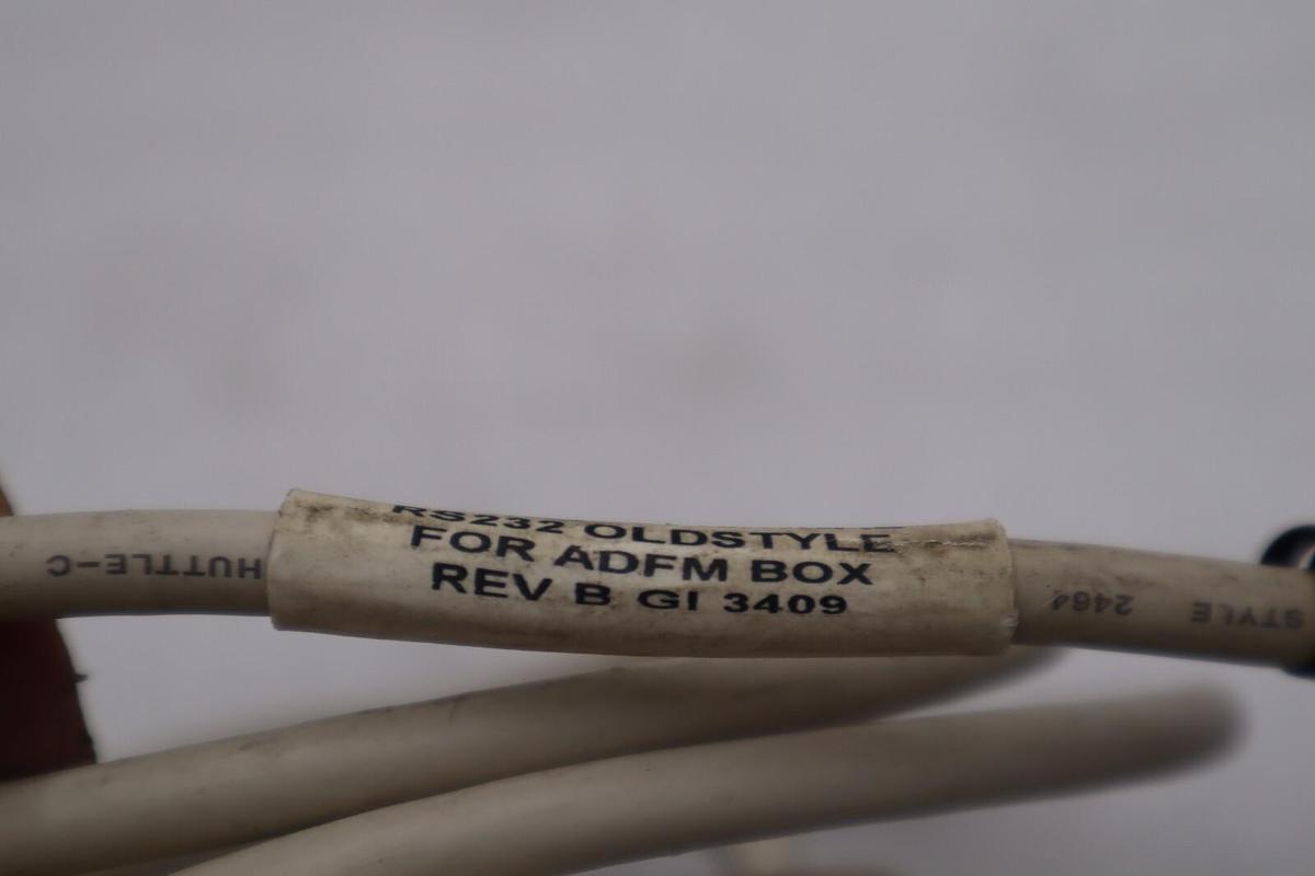 Used TDY ISCO 607004057 CABLE EXTERNAL RS232 OLDSTYLE STOCK 4838