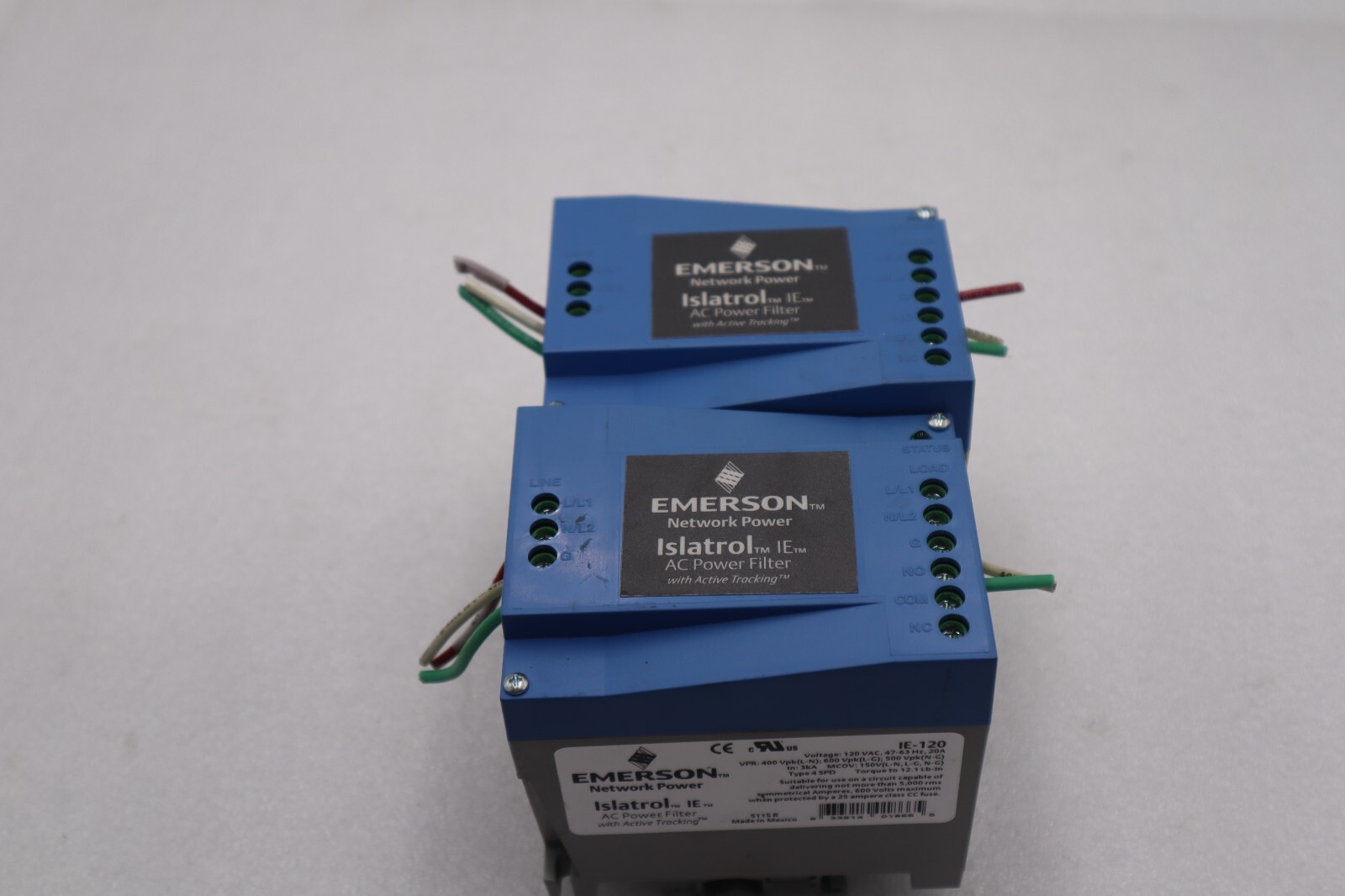 Used Emerson IE-120 Islatrol IE AC Power Filter STOCK K-1882