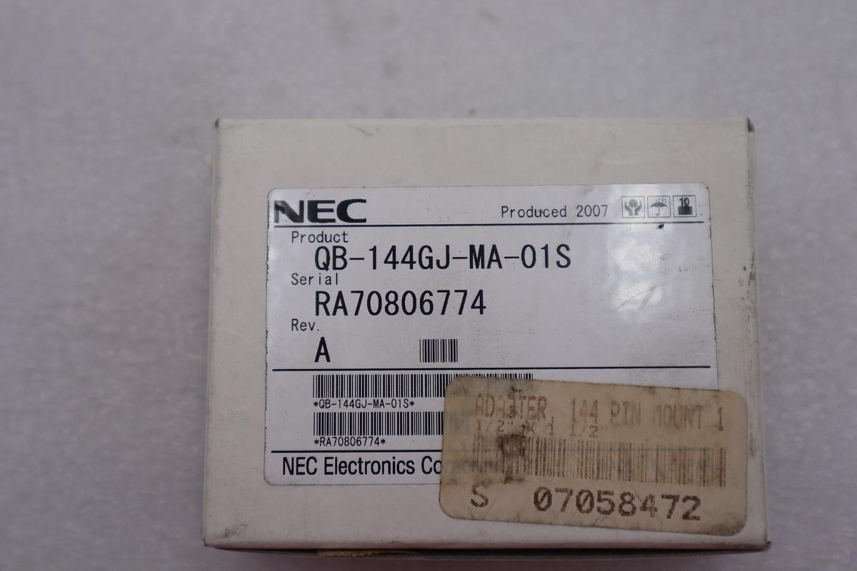 NEW NEC ELECTRONIC QB-144GJ-MA-01S FREE SHIPPING STOCK #2706