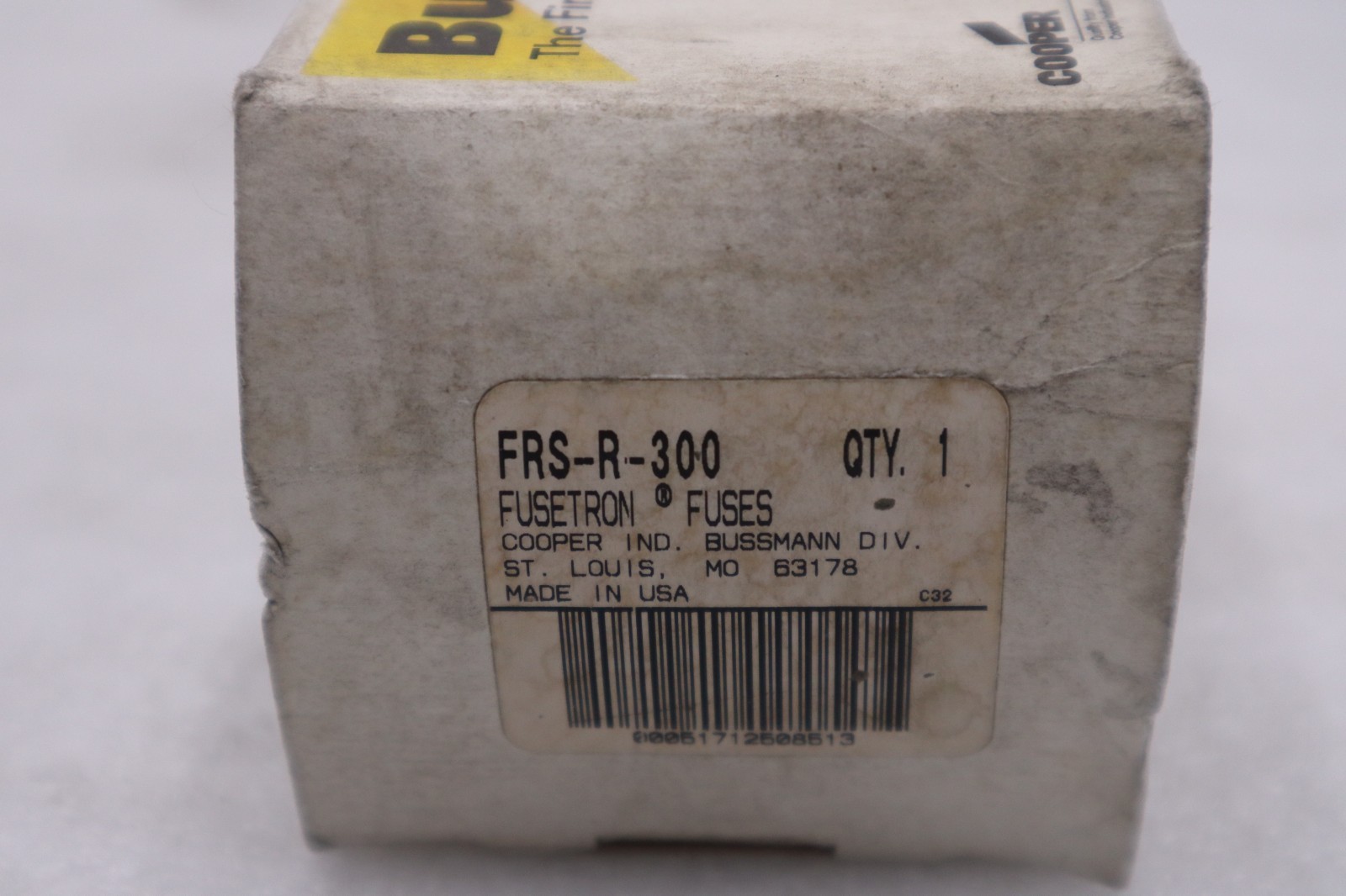 NIB - BUSSMANN - FRS-R-300 600V RK5 TD FUSE - STOCK GF611