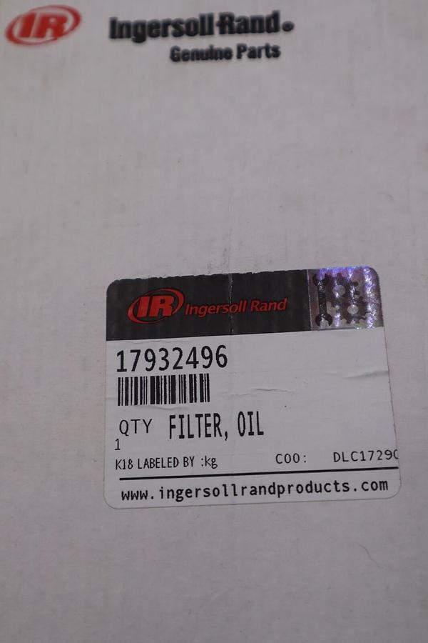 17932496 OIL FILTER INGERSOLL RAND NEW IN BOX STOCK 4427