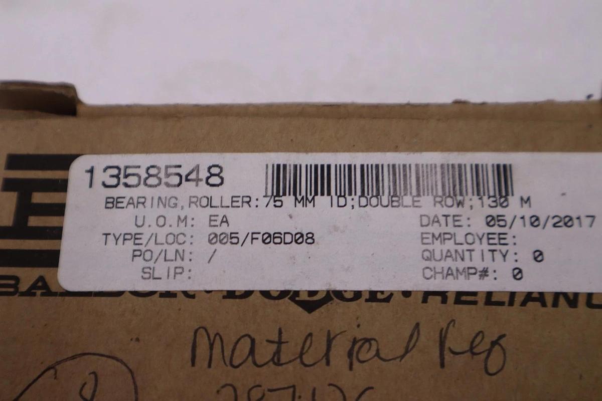 Used NEW DODGE 422984 BRG22215KC3AH Spherical Roller Bearing STOCK H337A