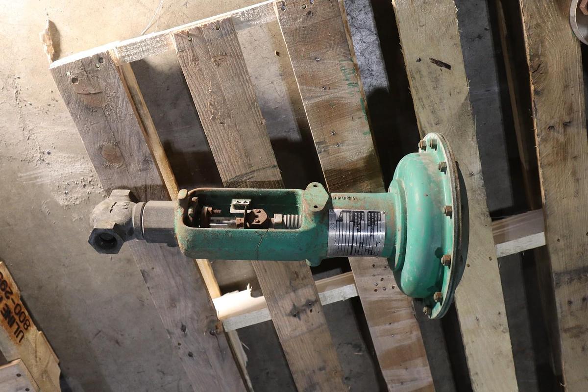 Used Fisher Control Valve With Type 657 Pneumatic Actuator
