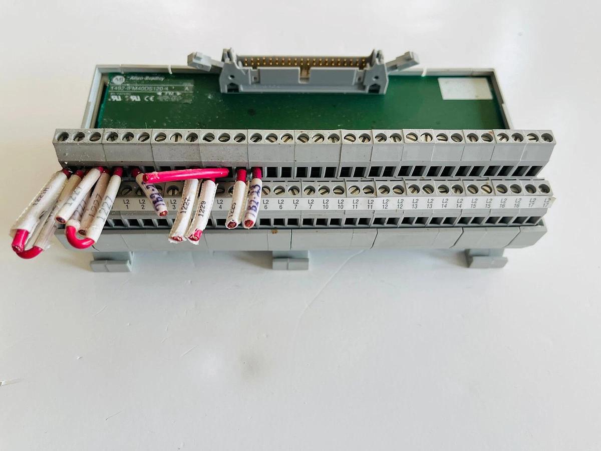 Used Allen Bradley 1492-IFM40DS120-4 /A 40-Point Isolated Digital IFM 120VAC #K-502