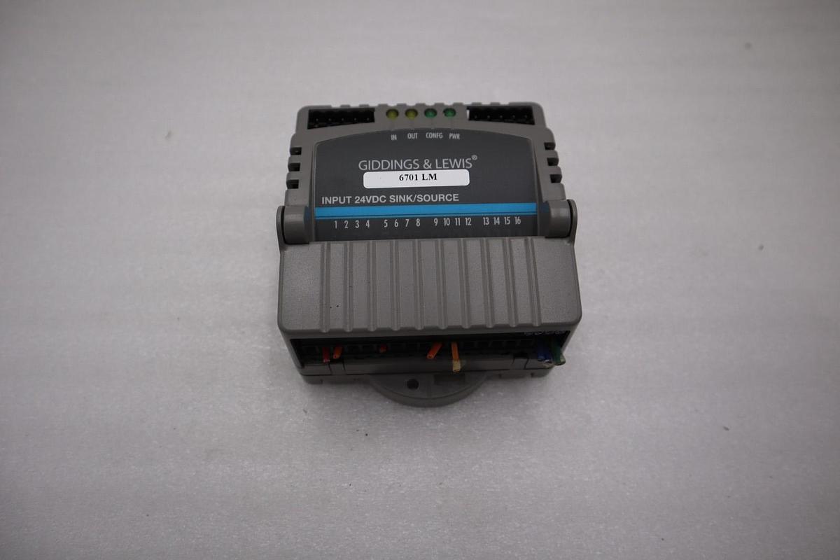 Used Giddings & Lewis M.1300.7372 R1 Input Module 24VDC SINK/SOURCE STOCK 5174A