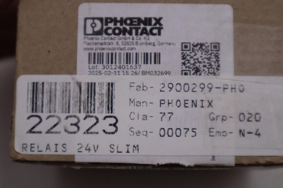 Lot of 10 - Phoenix Contact 2900299 PLC-RPT-24DC/21/EX Relay Module - GF557A