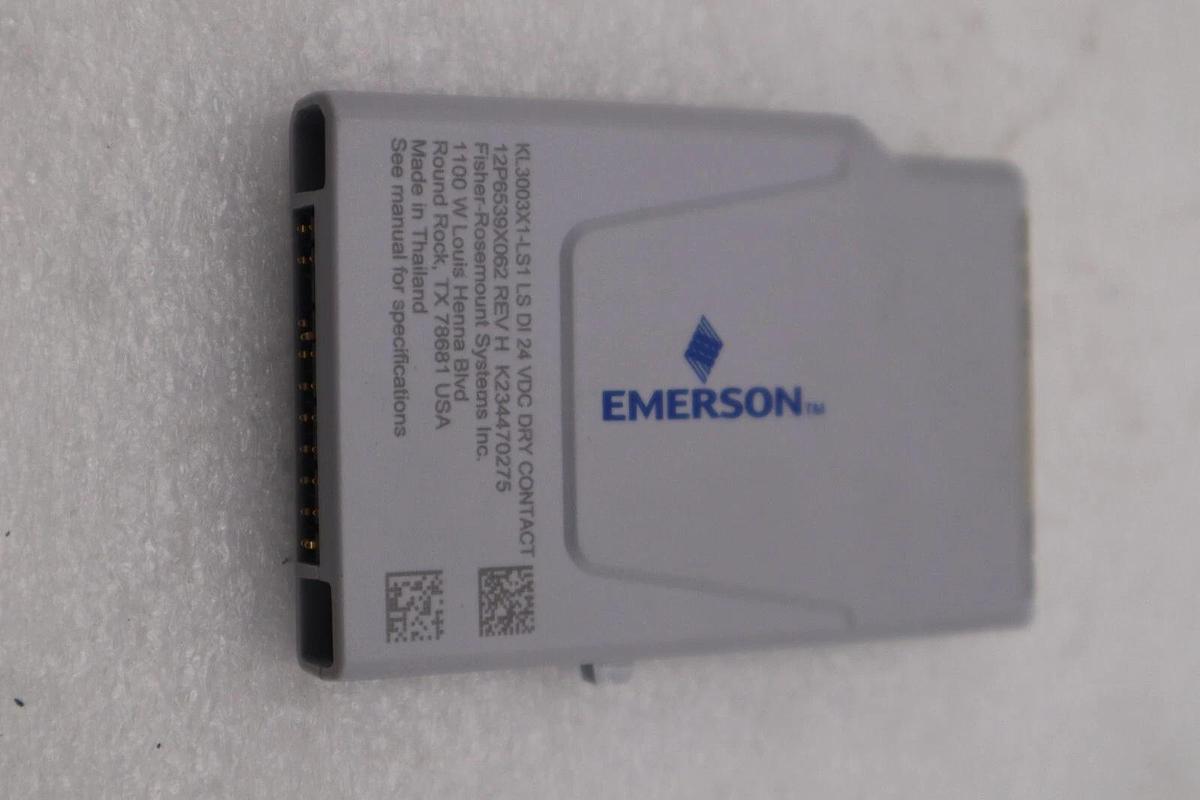 Used EMERSON DELTAV KL3003X1-LS1 LS DI 24 VDC DRY CONTACT 12P6539X062 STOCK K-166C