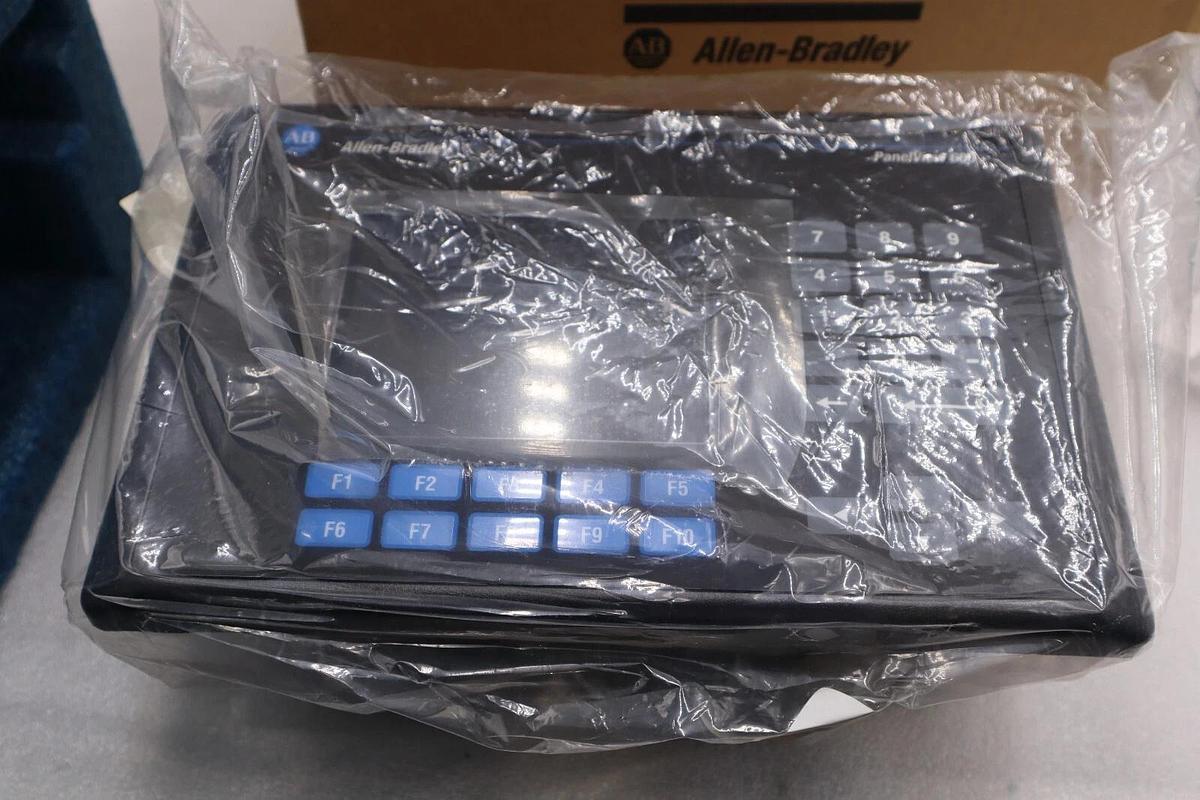 Used Allen-Bradley 2711-K6C15 /B PanelView 600 Color/Keypad/ControlNet STOCK 2348