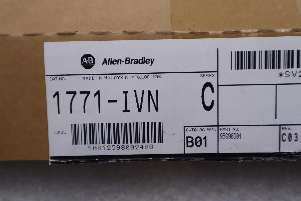 ALLEN-BRADLEY 1771-IVN INPUT MODULE SERIES C #K-2671