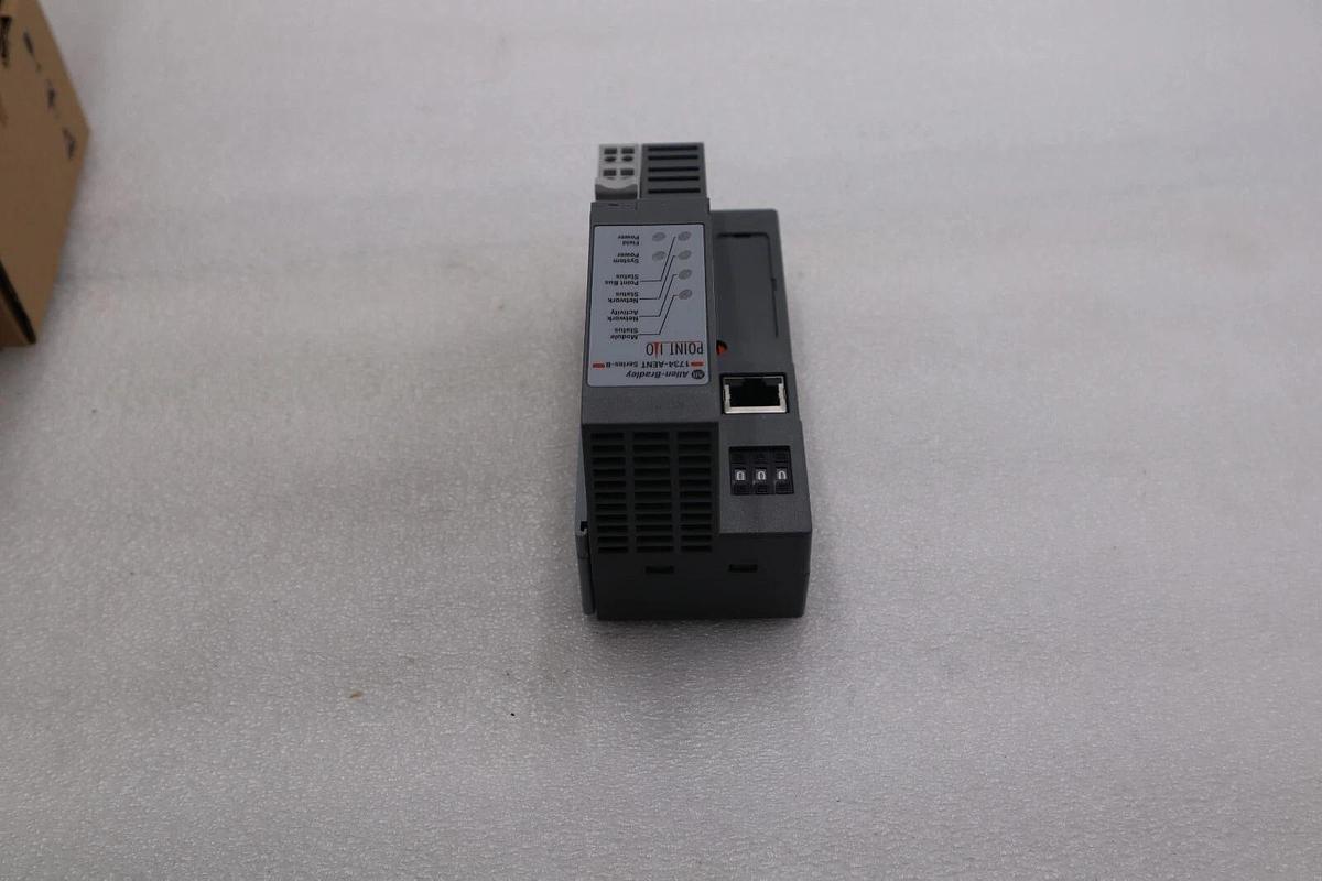 ALLEN BRADLEY 1734-AENT POINT I/O ETHERNET NETWORK ADAPTOR SER C STOCK #L-577