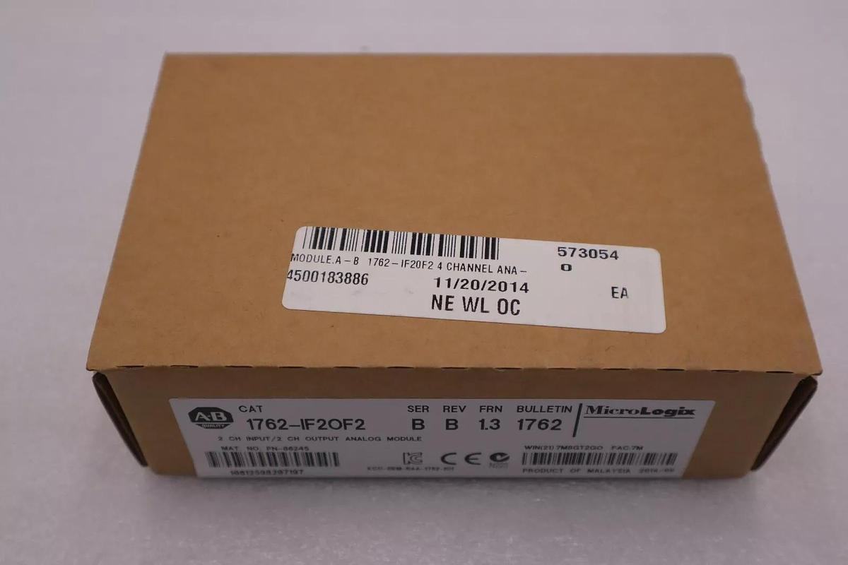 New Sealed Allen-Bradley 1762-IF2OF2 MicroLogix 1200 I/O Module STOCK G550 612598207190