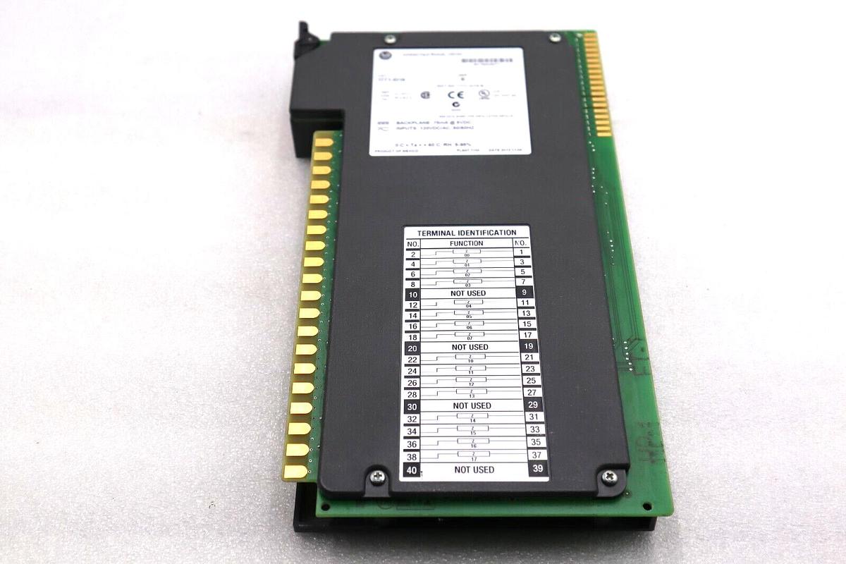 Used ALLEN BRADLEY 1771-ID16 SER B 120VAC DC/AC ISOLATED INPUT MODULE #L-522