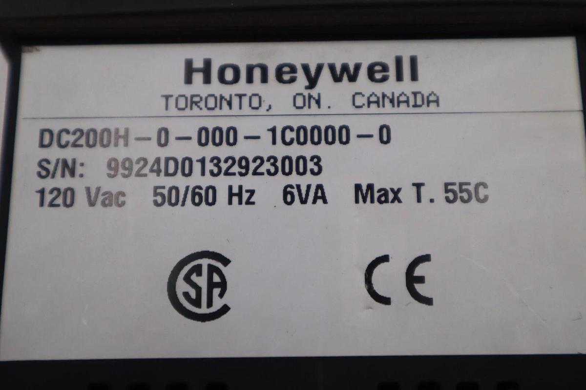 Used HONEYWELL CONTROLLER DC200H-0-000-1C0000-0 STOCK K-604-A