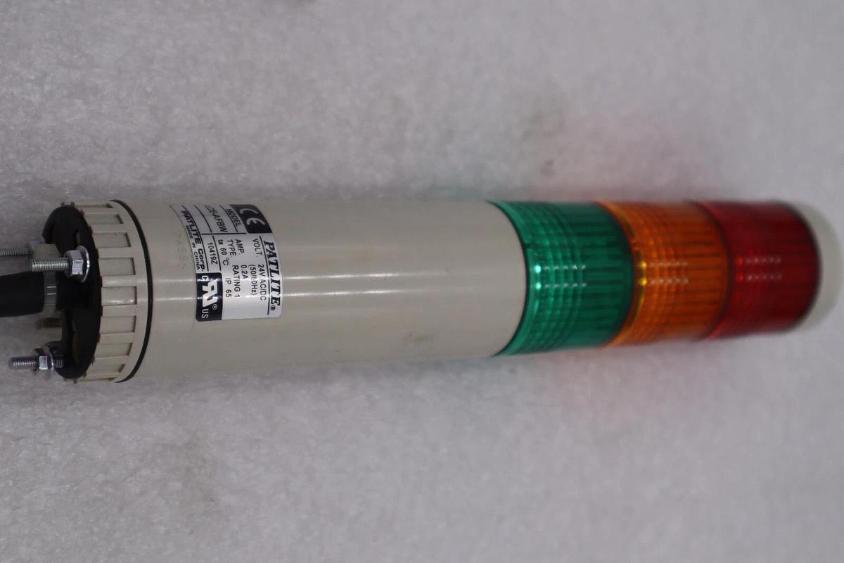 Used Patlite, LCE-AFBW, Signal Light Tower 24V LED LIGHT STOCK K-774