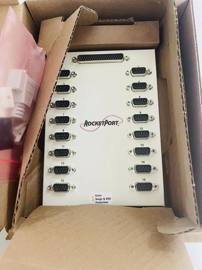 Comtrol Interface DB9M Module RocketPort 16 Ports RS-232/422/485 #K-1186
