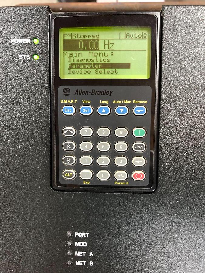 Used NEW 2022 ALLEN BRADLEY 20BD180A0ANNAND0 POWERFLEX 700 DRIVE VFD 150 HP STK S-279