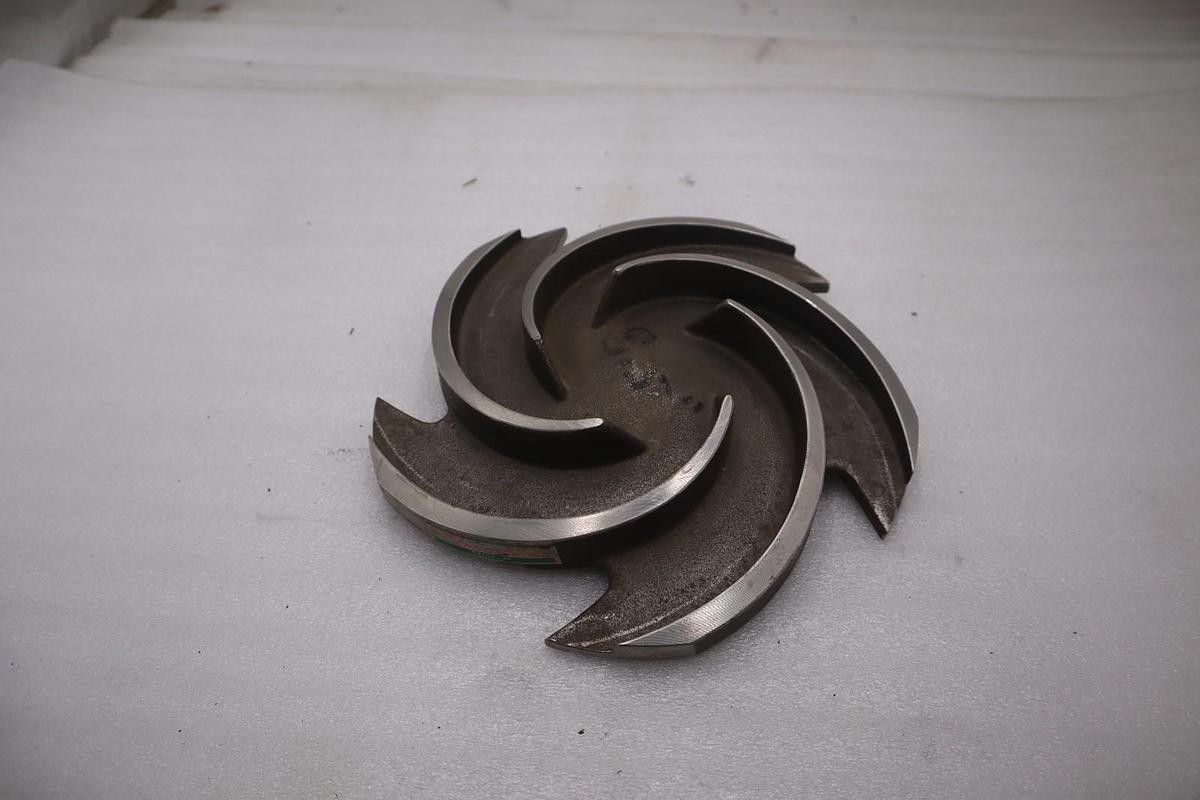 Used GOULDS PUMP Impeller 1-1/2 X 3 - 10 Duct Iron 8.5” - STOCK G421B