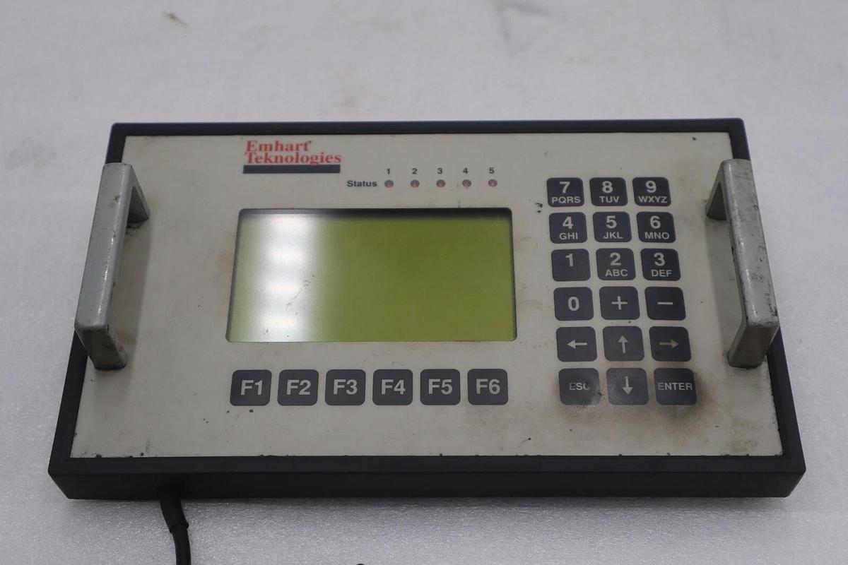 Used Emhart Z-010-012 / Z010-012 Teach Pendant Stock 3554