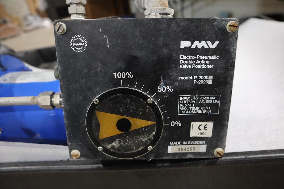 Used 1" Jamesbury Stainless Ball Valve QUADRA-POWR II STOCK S-618