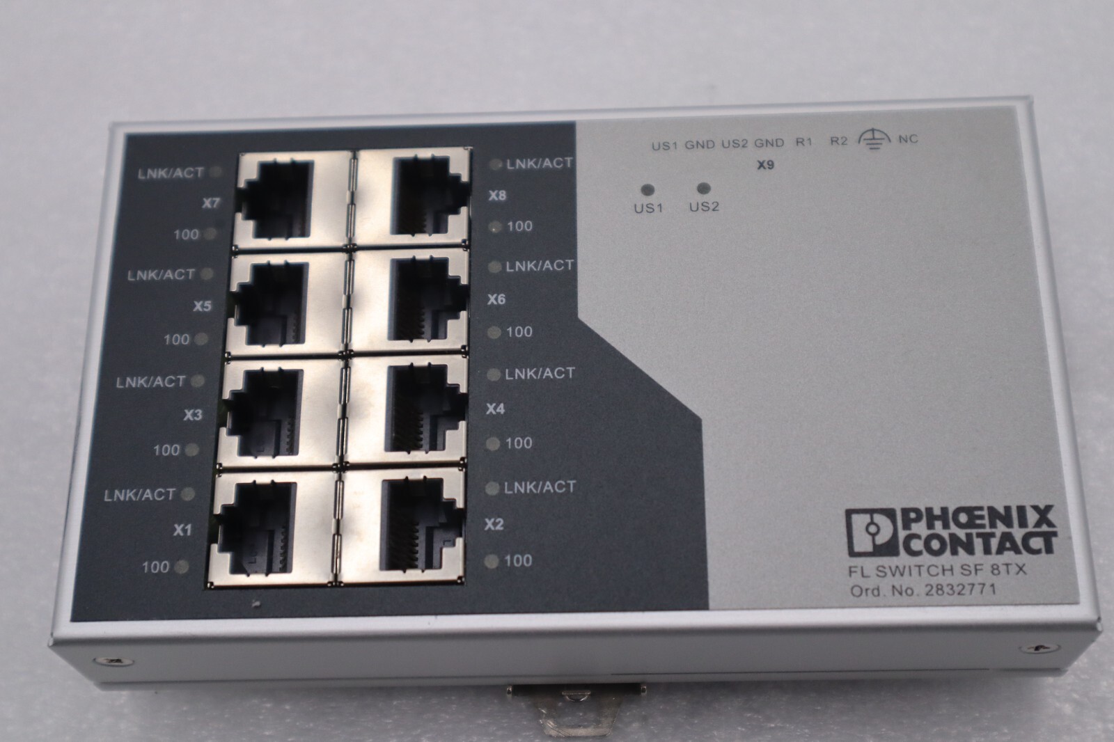 Used Phoenix Contact FL Switch SF 8TX Eight Port Industrial STOCK K-95C