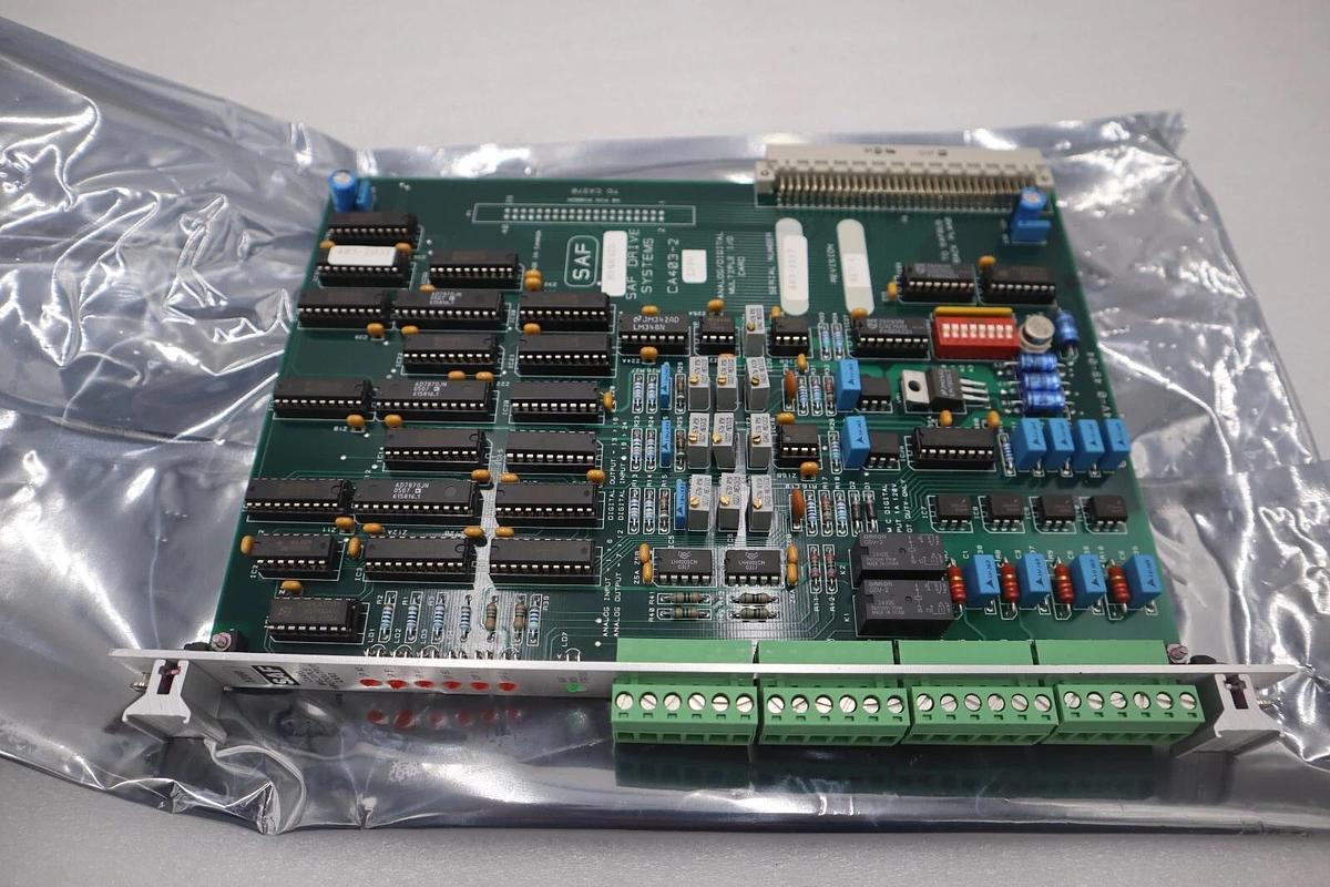 NEW SAF Drive Systems CA403-2 Multiple Input/Output Card Rev. C STOCK G651