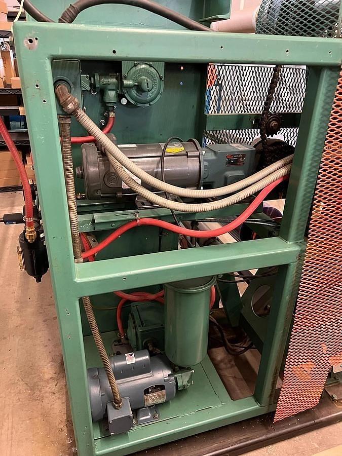Used 60" WIDE VOORWOOD DUPLEX SLITTER REWINDER MODEL S60-18/187