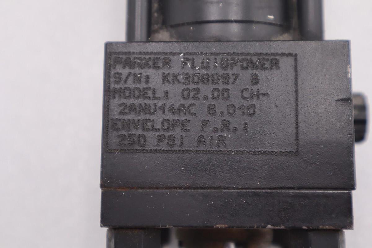PARKER 02.00 CH2ANU44AC 6.010 FLUIDPOWER CYLINDER NEW STOCK #2520
