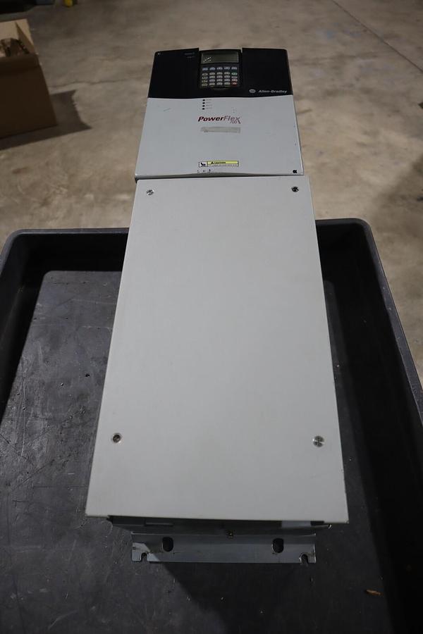 Used 60 HP ALLEN BADLEY 20BD077A3AYNAND1 POWERFLEX 700 DRIVE STOCK 3366-A