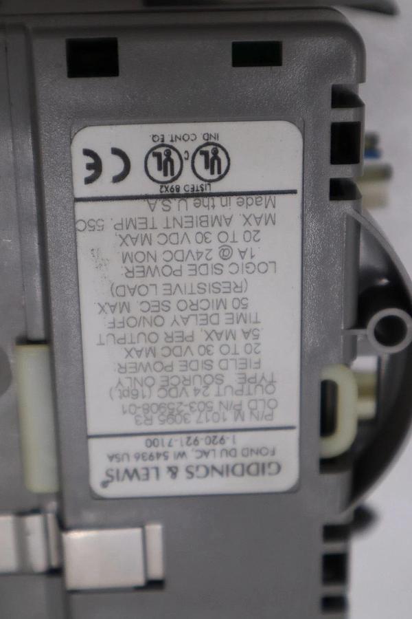 Used DANAHER MOTION M.1017.3095 R3 / M10173095 R3 GIDDINGS & LEWIS MODULE #6026