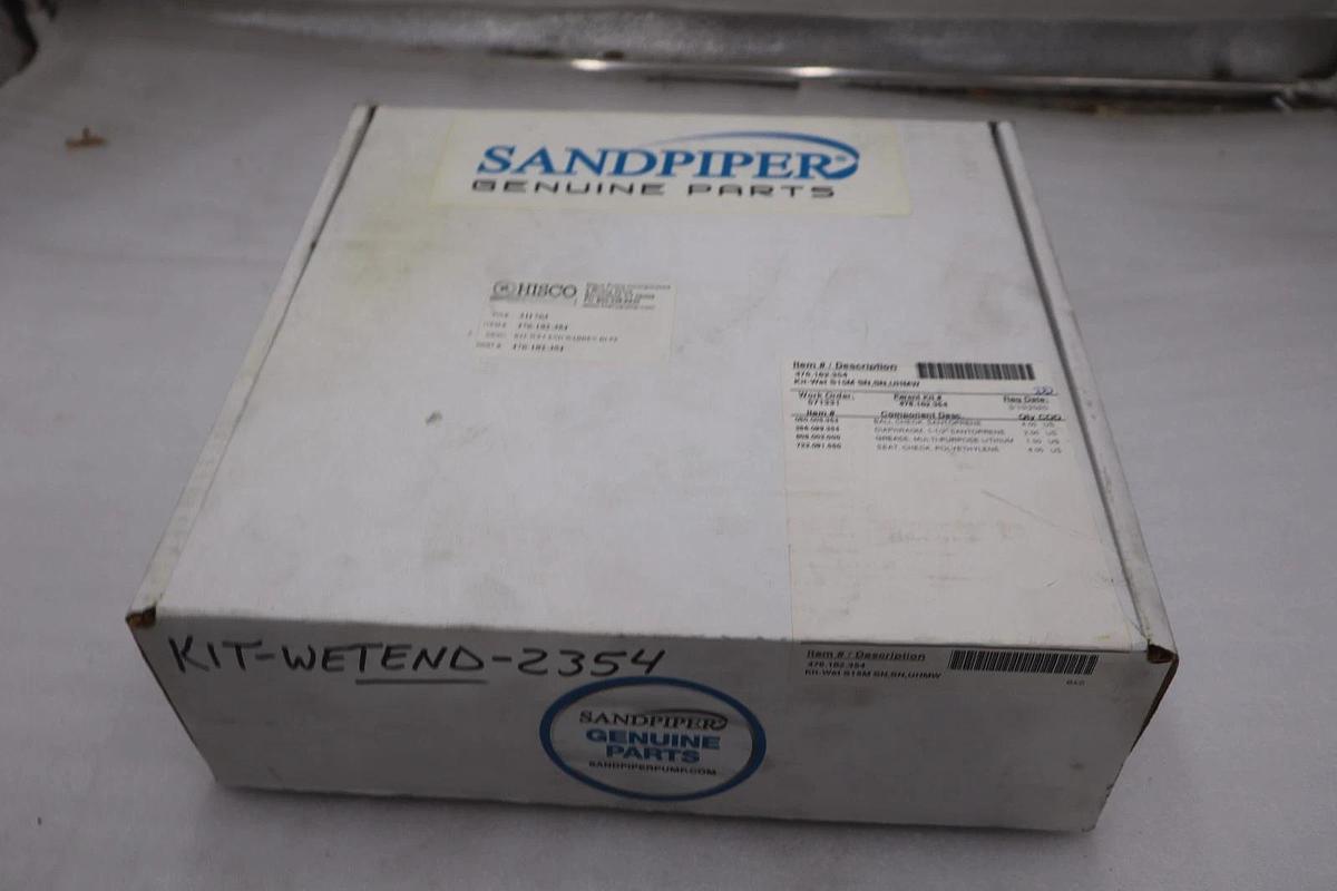 Sandpiper 476.182.354 Diaphragm Pump Fluid Section Repair Kit NEW WITH BOX