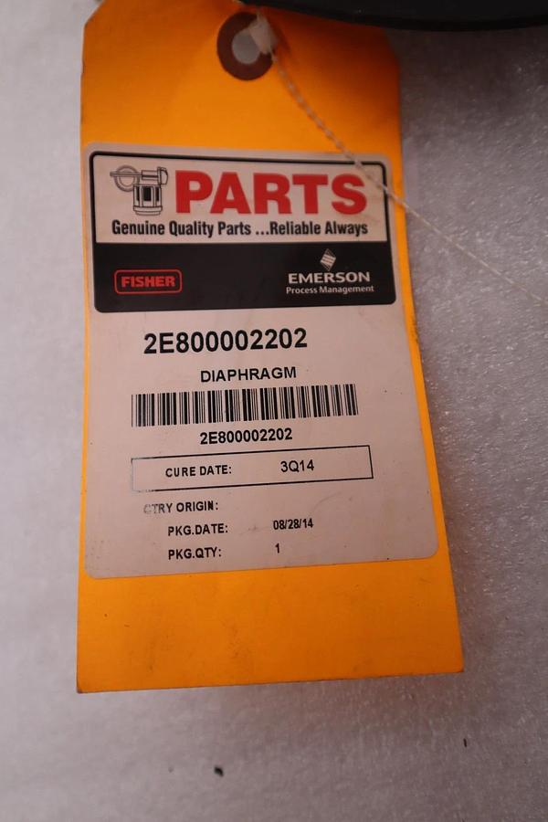 Fisher 2E800002202 DIAPHRAGM, NITRILE, TYPE 667 SIZE 30 NEW STOCK 133A