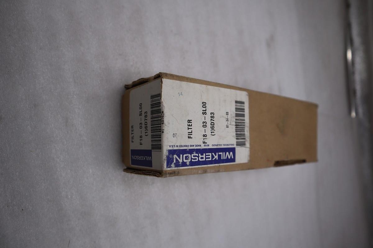 Wilkerson F18-03-SL00 COMPRESSED AIR FILTER 3/8" NPT - STOCK GF354A