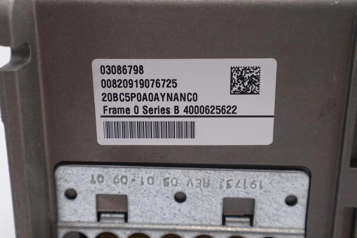 NEW ALLEN BRADLEY 20BC5P0A0AYNANC0 SER. B POWERFLEX DRIVE STOCK 1518