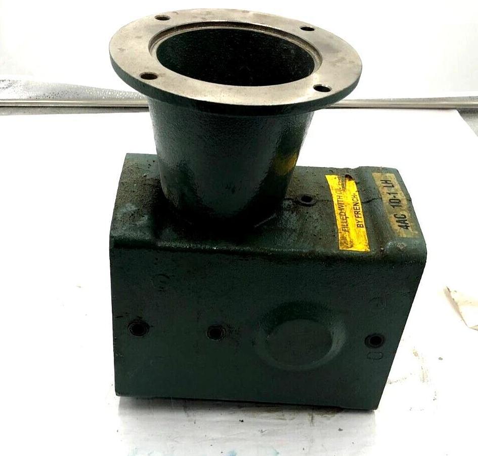 Used HYTROL 4A GEAR REDUCER RIGHT HAND WORM GEARBOX S-120