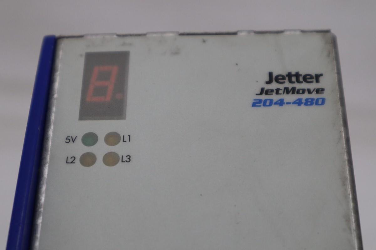 Used Jetter JetMove JM-204-480-EMU Servo Drive STOCK H989