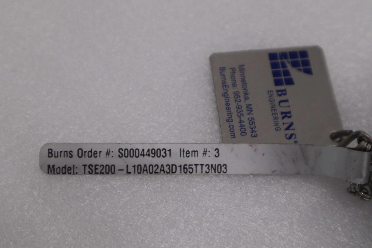 BURNS TSE200-L10A02A3D 165TT3N03 TEMPETURE SENSOR  STOCK #G48A