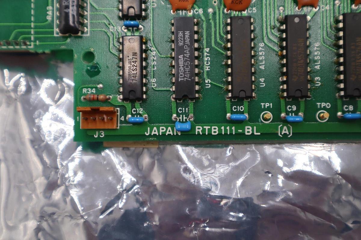 Used Toshiba LED Display Board for NIK, N NWL-641 PN: RTB111-BL STOCK #2837