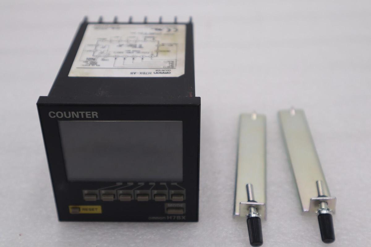 Used NEW OPEN BOX Omron H7BX-AW Counter STOCK 2078-A